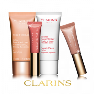 Lyxiga Clarins-produkter