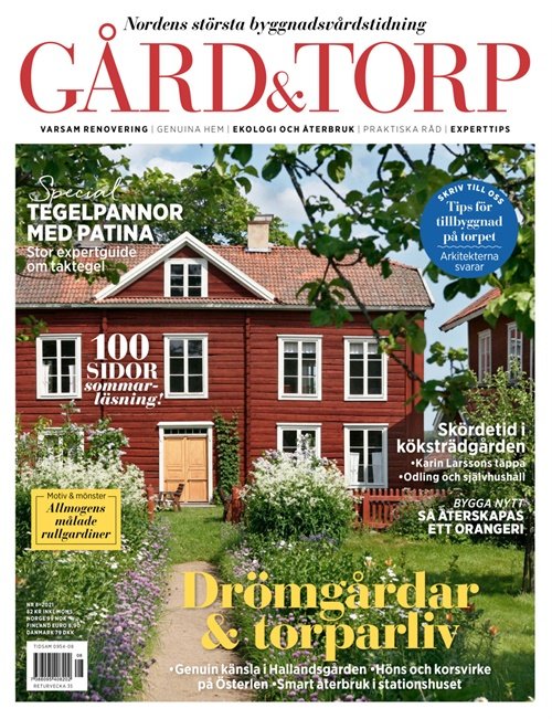 Gård & Torp tidning med Premie