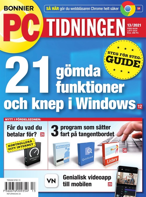 PC-tidningen prenumeration med premie